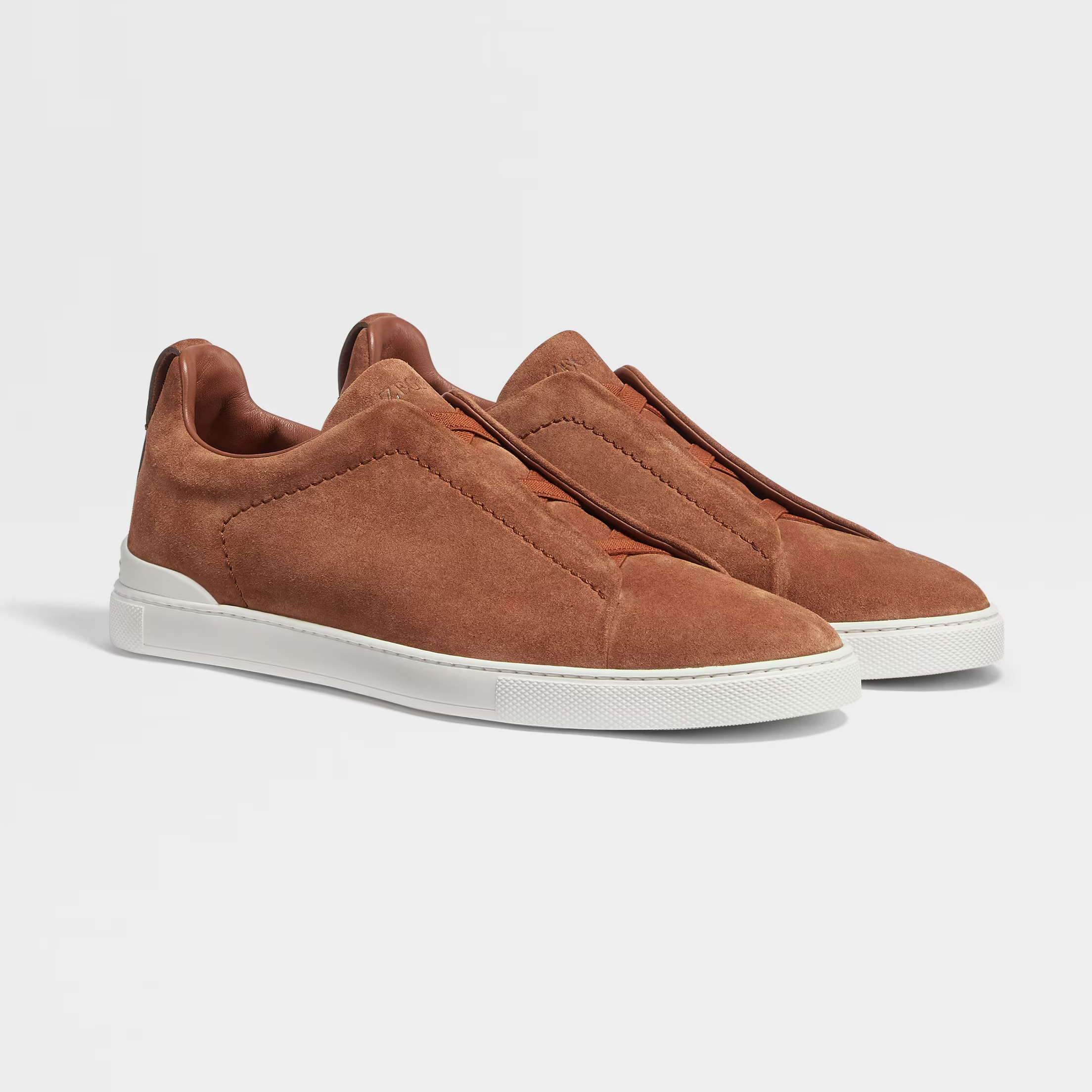 NIGO Ermenegildo Zegna Triple Stitch™ Men's Fall/Winter Fashion Luxury Casual Flat Low-Top Suede Loafers Shoes #nigo79421