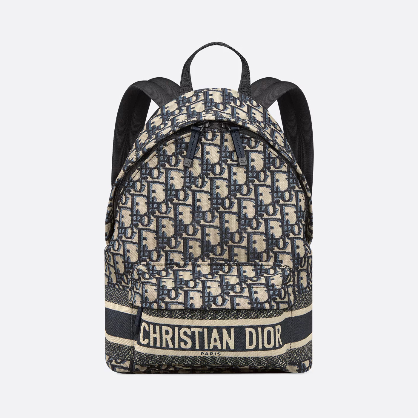 NIGO Dior Travel Men's And Women's  Fashion Classic Logo Print Color Blocked Dual Zip Backpack Bag Bags M6108SDGI_M928 #nigo79452