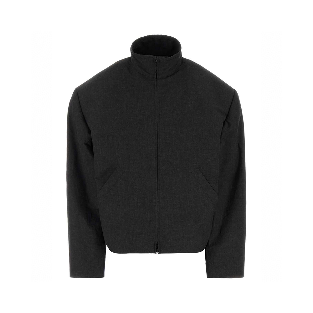 NIGO Balenciaga Women's Fall/Winter Padded Shoulder Zipper Solid Color Loose-Fit Short-Length Long-Sleeve Jacket Ngvp #nigo2716