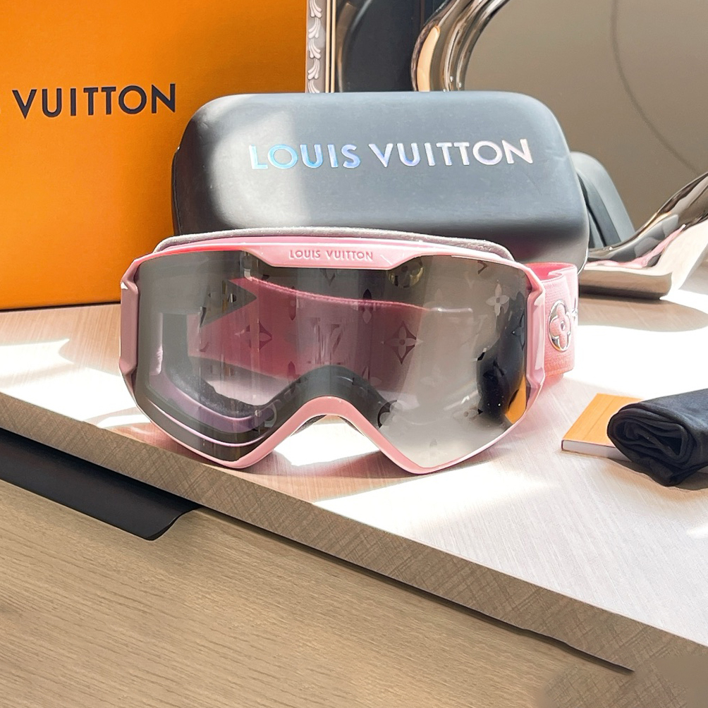 NIGO Louis Vuitton Men's And Women's  Fashion Classic Logo Print Ski Goggles Eye Sunglassas  Accessories #nigo79492