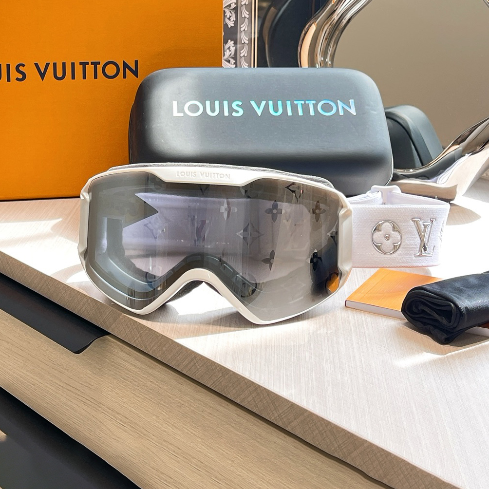 NIGO Louis Vuitton Men's And Women's  Fashion Classic Logo Print Ski Goggles Eye Sunglassas  Accessories #nigo79492