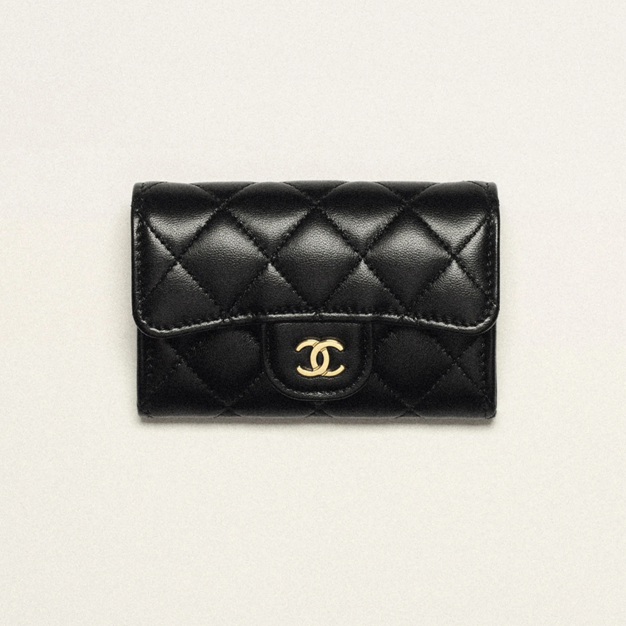 NIGO Chanel Women's Fashion Classic Solid-Color Leather Logo Metal Icon Flap Card Holder Bag Bags #nigo79488