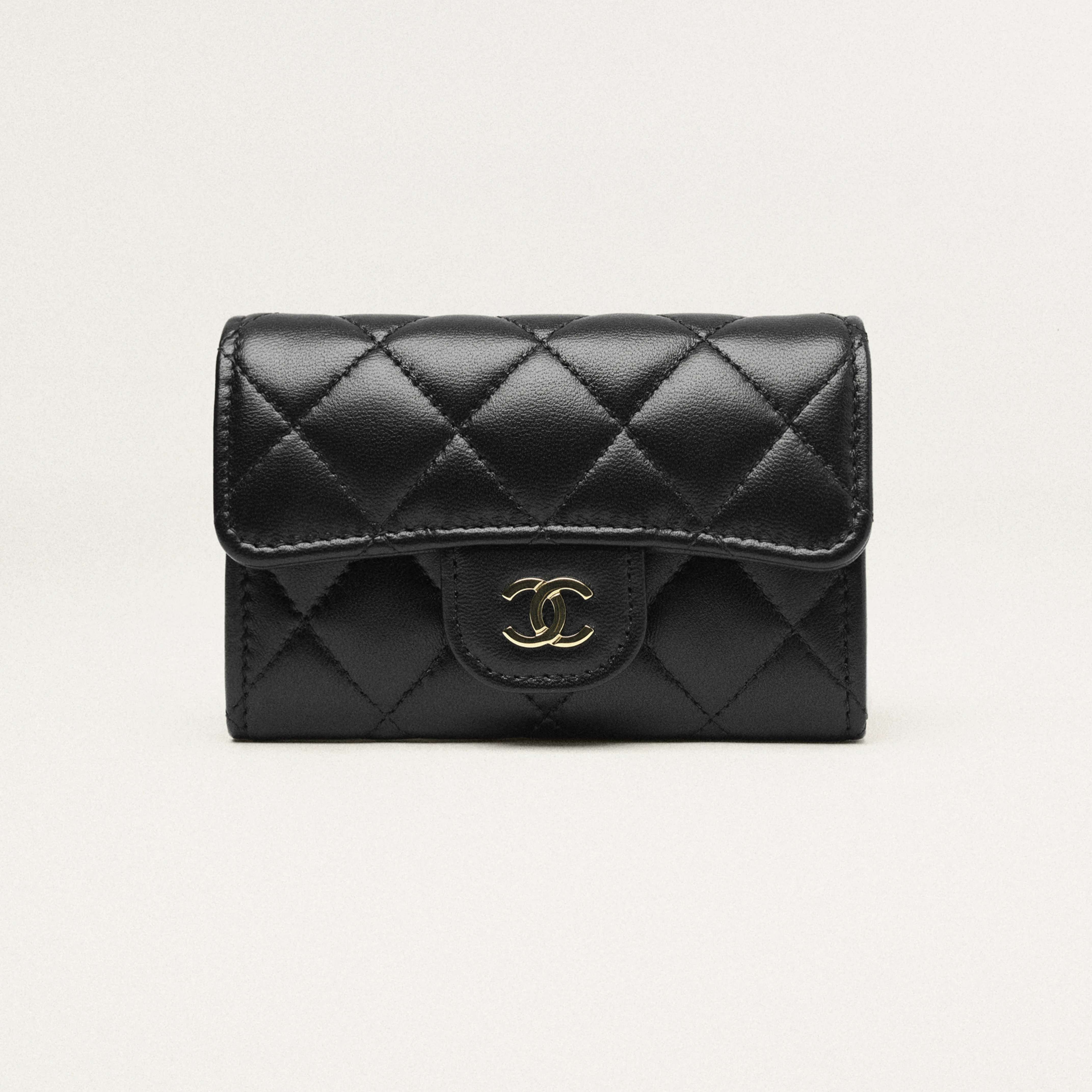 NIGO Chanel Women's Fashion Classic Solid-Color Leather Logo Metal Icon Flap Card Holder Bag Bags #nigo79488