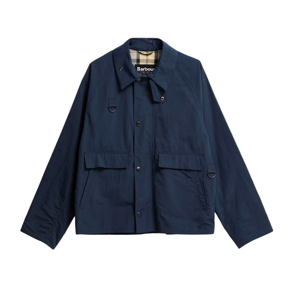 NIGO Barbour Men's Spring/Fall Fashion Classic Solid Color Lapel Single Breasted Waterproof Polyester Blend Fabric Casual Oversized Jacket #nigo79495