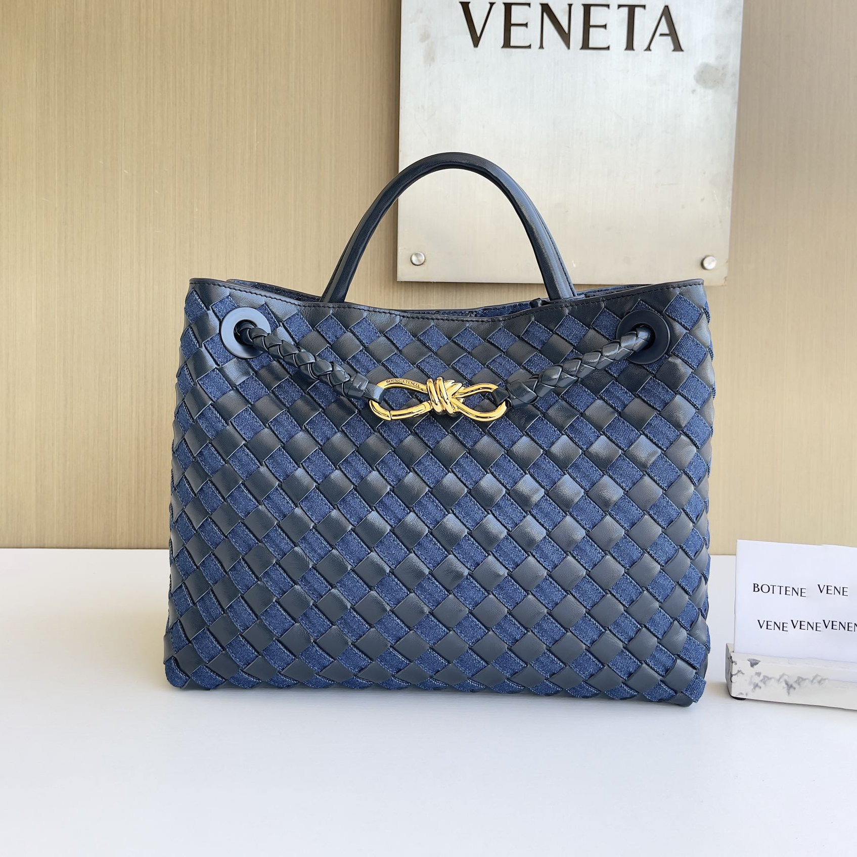 NIGO Bottega Veneta Women's Fashion Classic Color Blocked Shoulder Bag Crossbody Tote Bag Bags 796392V48V24153 #nigo79512