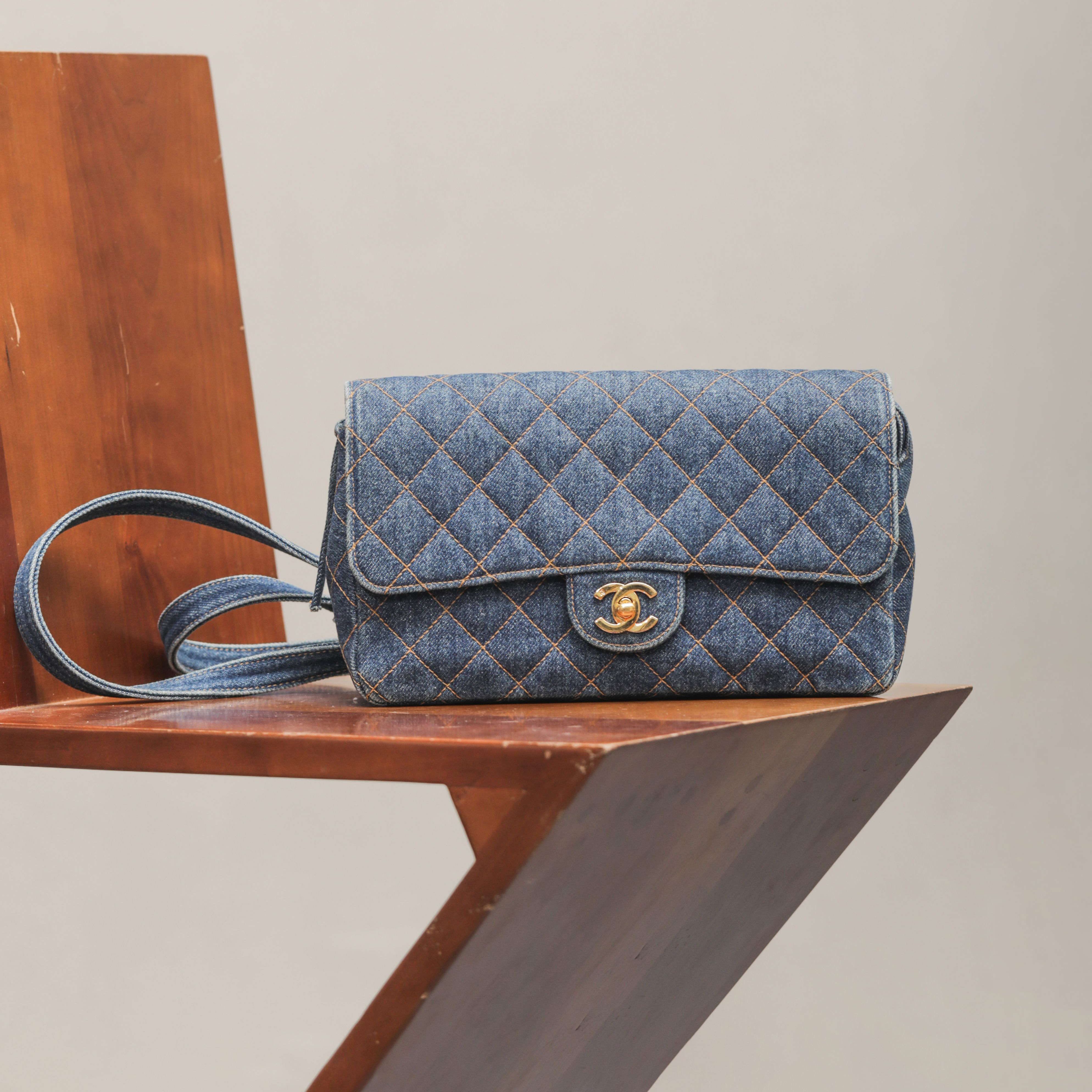 NIGO Chanel Women's Fashion Classic Diamond Quilted Logo Chain Backpack Crossbody Bag Bags #nigo79542