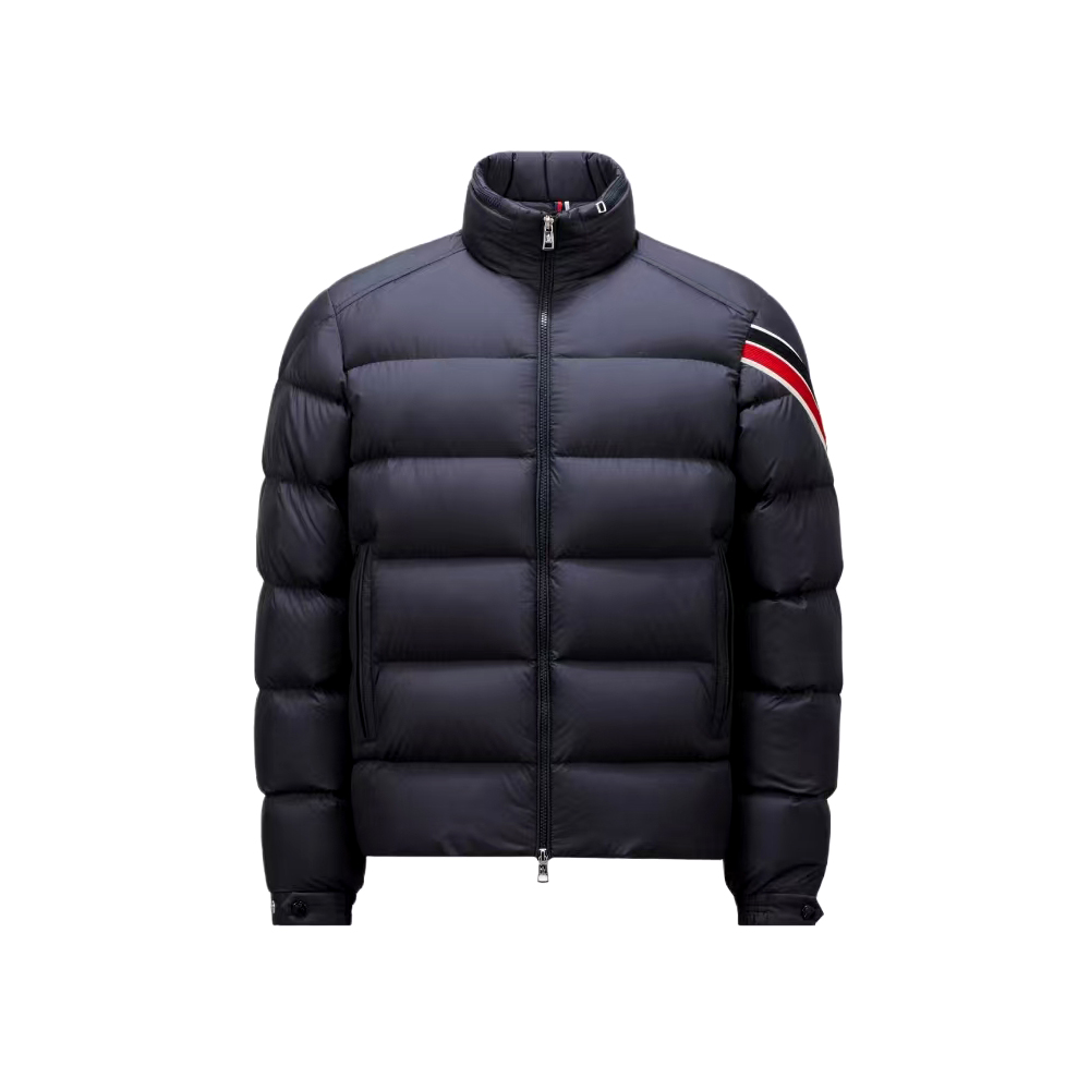 NIGO Moncler Men's Winter Fashion Casual High Neck Double Zip Goose Down Nylon Fabric Cotton Jacket Down Outerwear Jacket #nigo79539