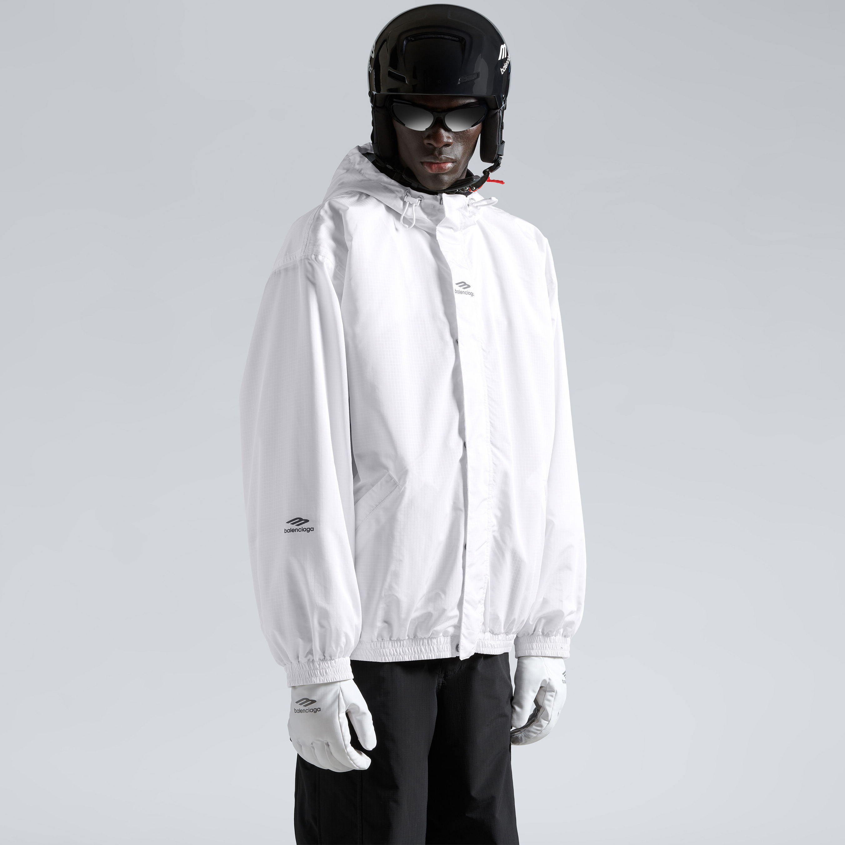 NIGO Balenciaga 3B SPORTS ICON SKI Men's Fall/Winter Fashion Solid-Color Hooded Zipper Windproof Ski Series Down Jacket #nigo79555