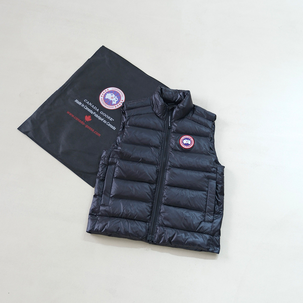 NIGO Canada Goose Men's and Women's Fall/Winter Crofton Canada Goose lightweight series functional Down jacket vest #nigo332211