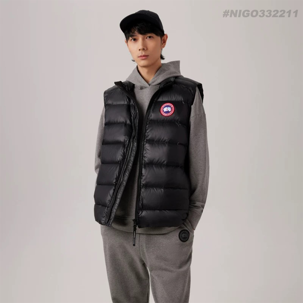 NIGO Canada Goose Men's and Women's Fall/Winter Crofton Canada Goose lightweight series functional Down jacket vest #nigo332211