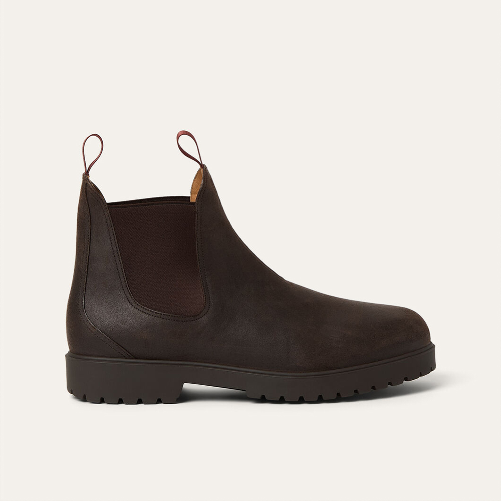 NIGO Loro Piana Men's Dover Walk Men's Chelsea Boots Winter shoes Low Cut Round Toe Martin Boot #nigo332379