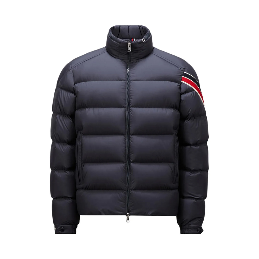 NIGO Moncler Arm Three Color Webbing Stand Collar Down Jacket Goose Down Windproof Waterproof Warm And Wear Resistant #nigo332484