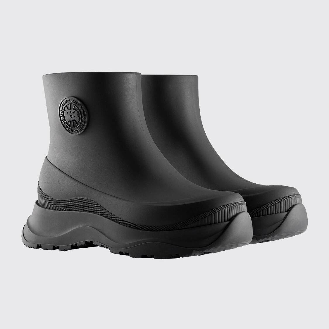 NIGO Canada Goose Women's Waterproof Round Toe Printed Rain Boots #nigo332834