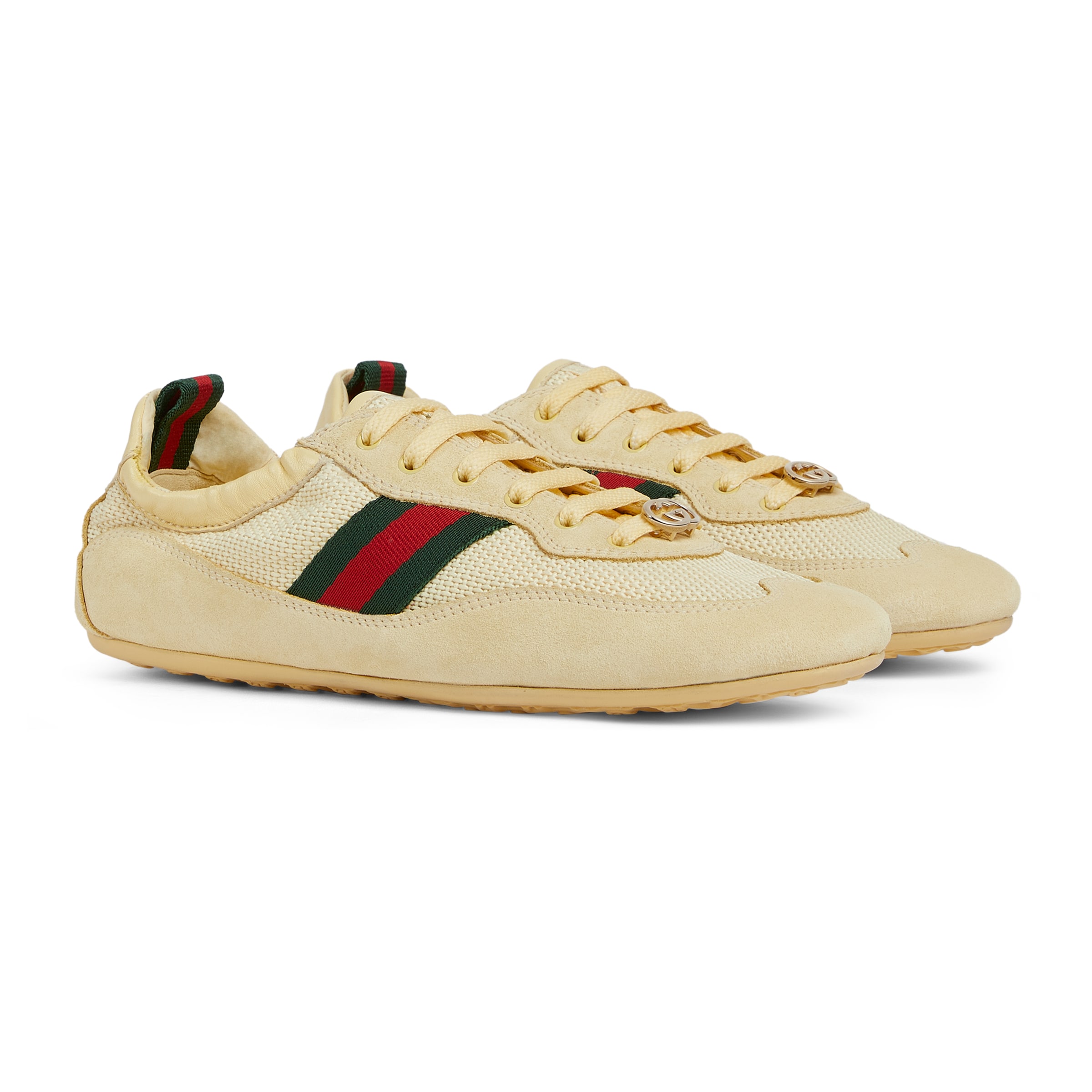 NIGO Gucci White GG Canvas Gucci Shift Series Women's Sneakers #nigo333045