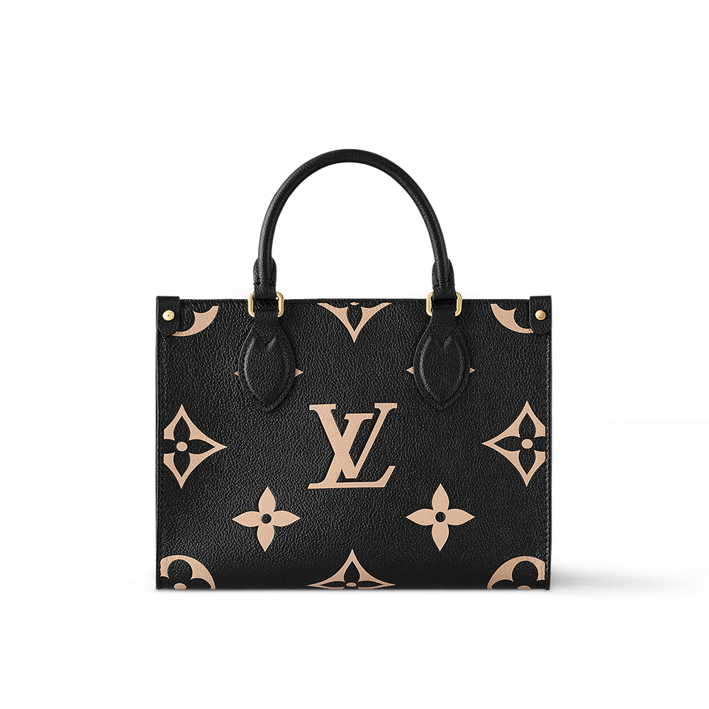 NIGO Louis Vuitton OnTheGo PM Bicolor Monogram Empreinte Leather Women's Handbags #nigo333041