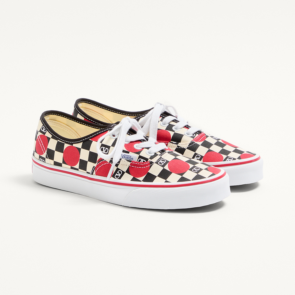 NIGO Valentino X VANS Joint Women's and Men's Sneakers Printed Style #nigo333072