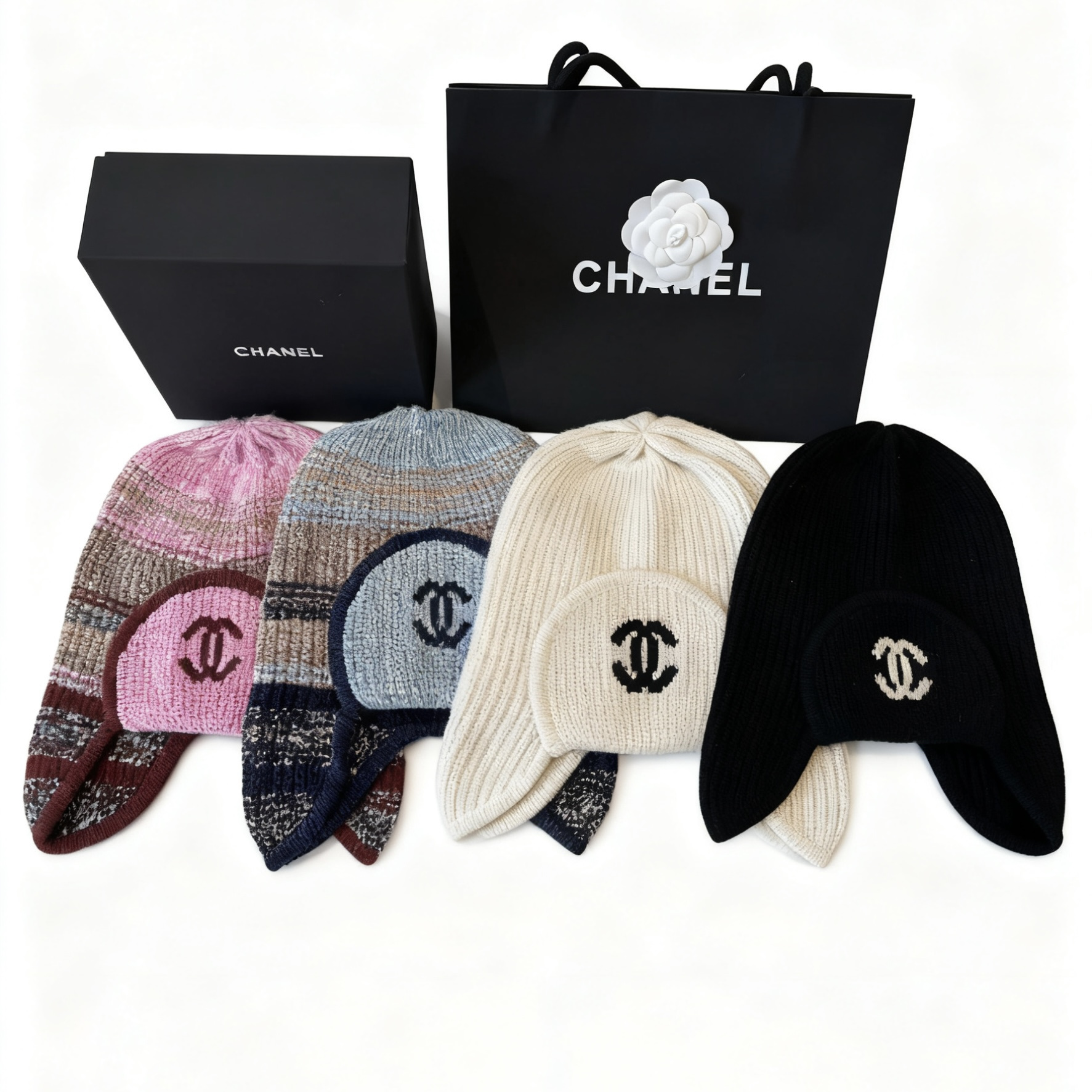 NIGO Chanel Coco Embroidered Monogram Logo Design Caps #nigo326556