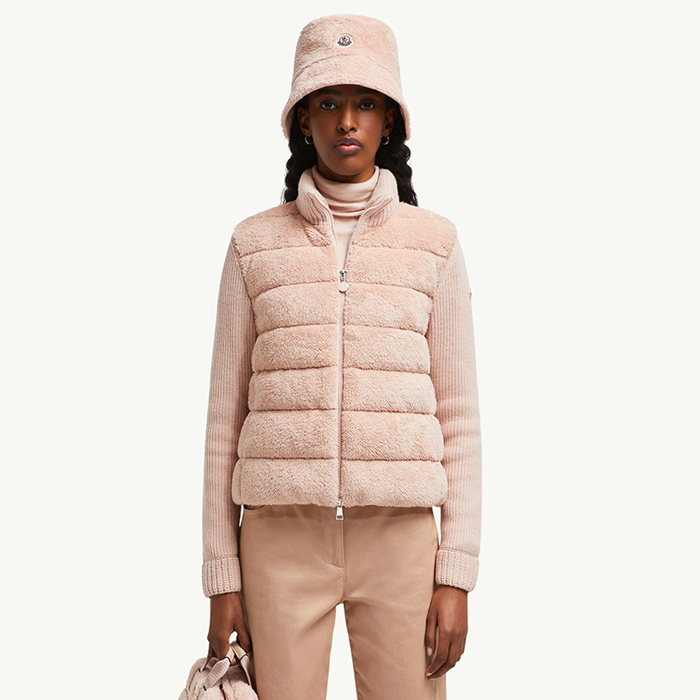 NIGO Moncler Women's Teddy Velvet Zipper Cardigan #nigo332710