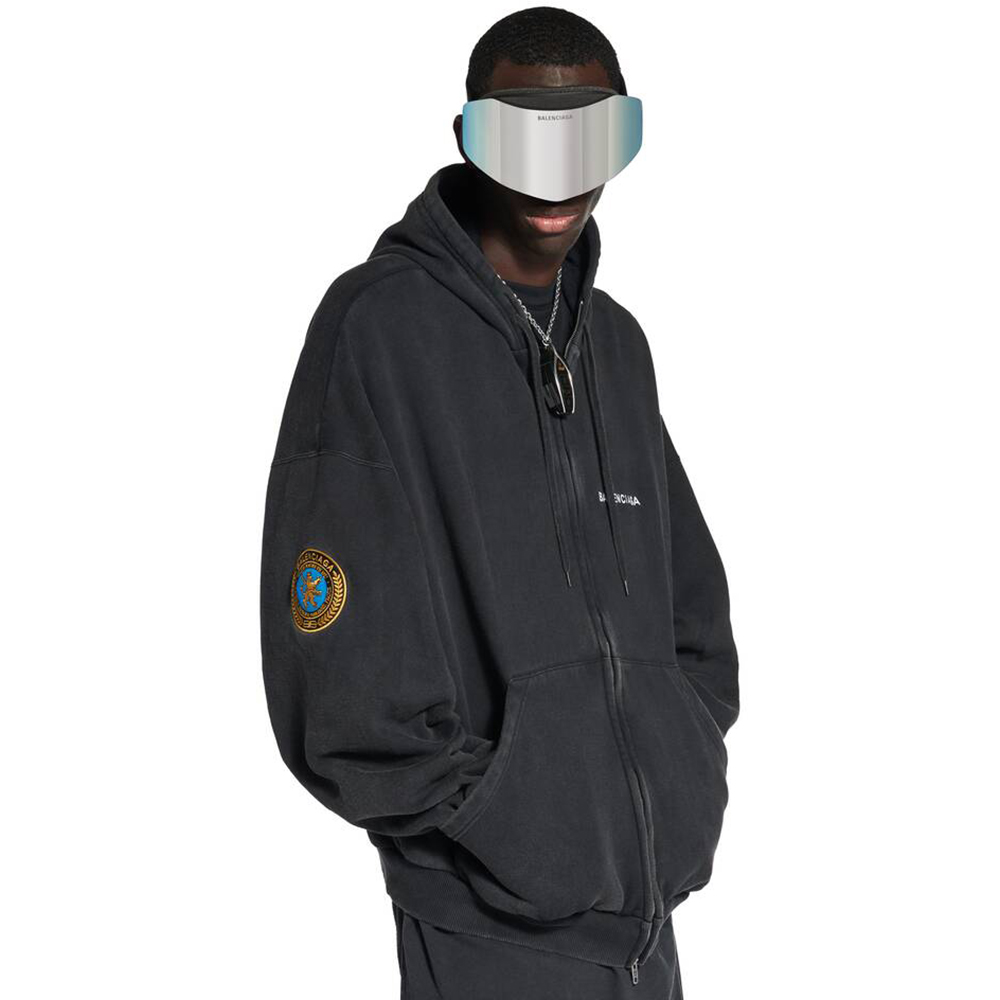 NIGO Balenciaga 25FW Hooded Zippered Short Jacket With Emblem Armband #nigo333178