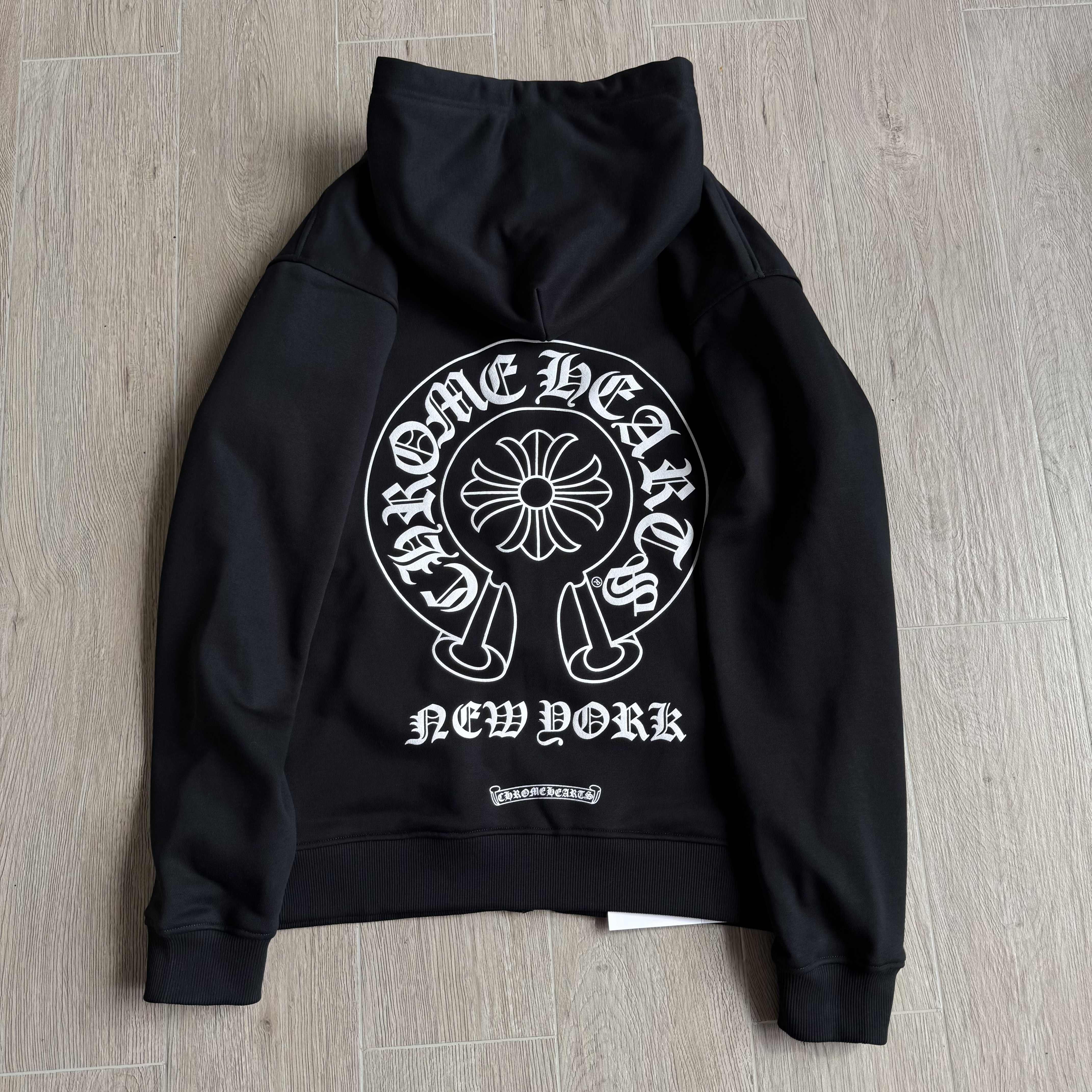 NIGO Chrome Hearts 925 Sterling Silver Hardware Classic Horseshoe City Limited Zipper Sweatshirt #nigo333192