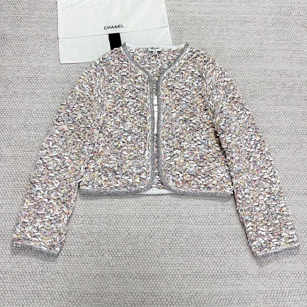 NIGO Chanel Yarn Colorful Diamond Cardigan #nigo320597