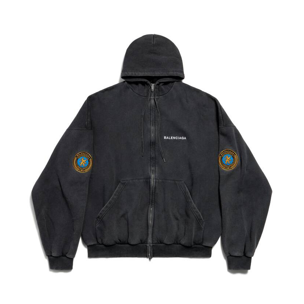 NIGO Balenciaga 25FW Hooded Zippered Short Jacket With Emblem Armband #nigo333178