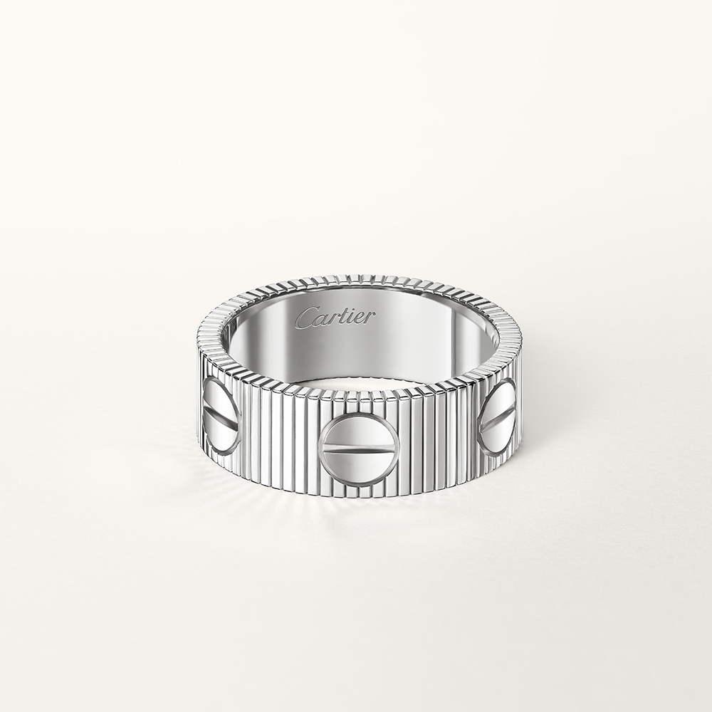 NIGO Cartier Women's and Men's Golden Silver Classic Fashion Stripe Ring #nigo333217