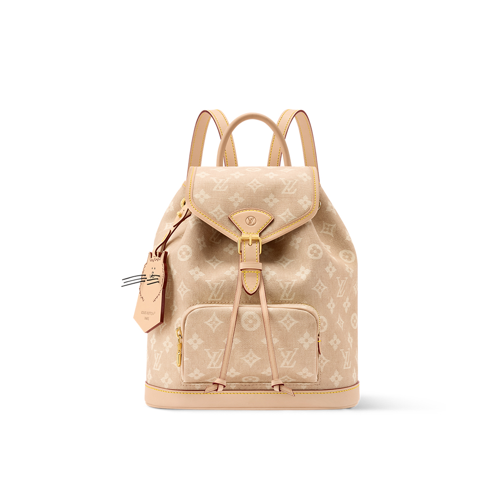 NIGO Louis Vuitton Women’s Montsouris Small Backpack Meowgram Pattern M15135 #nigo333211