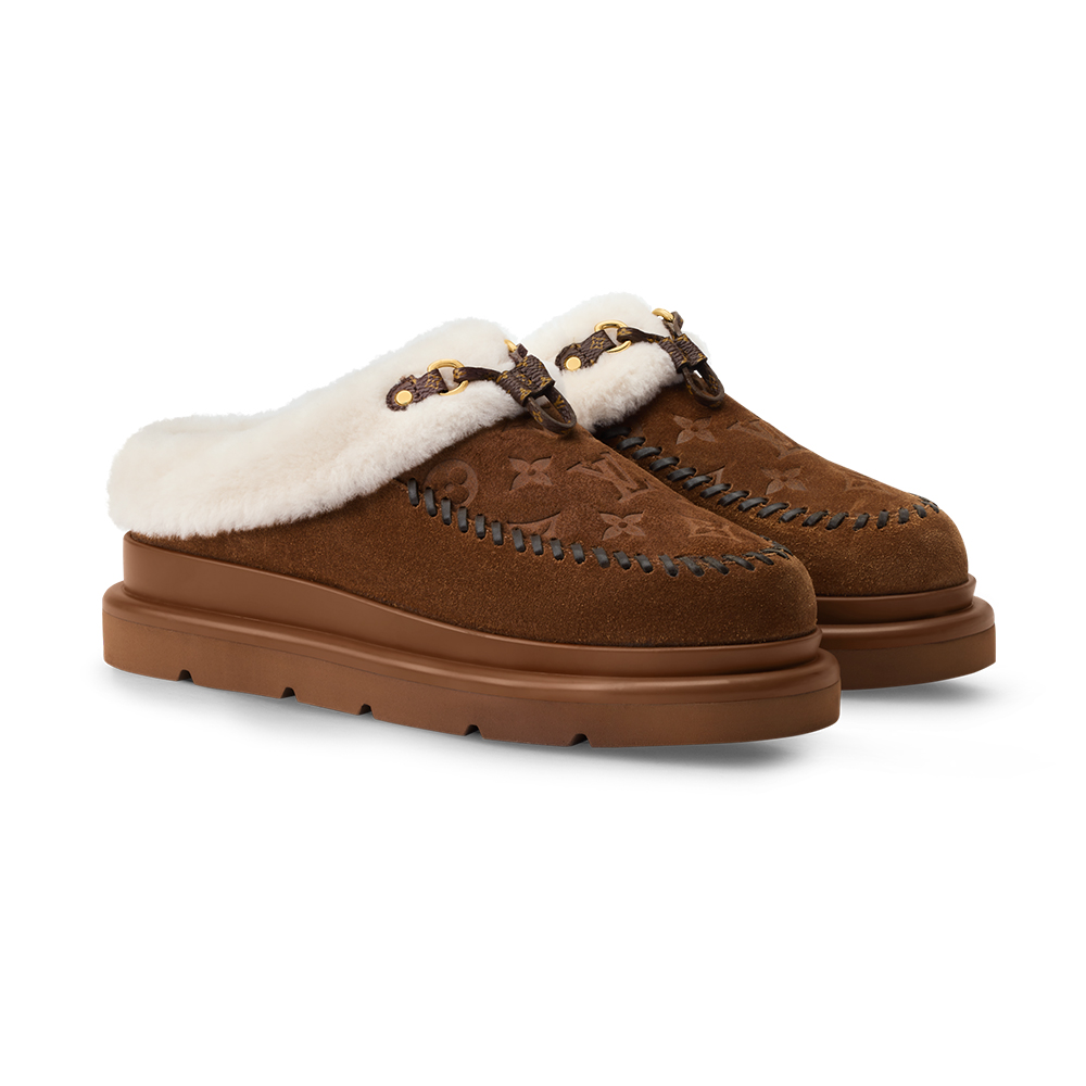 NIGO Louis Vuitton Women's SKI Cortina Closed Mule #nigo333452