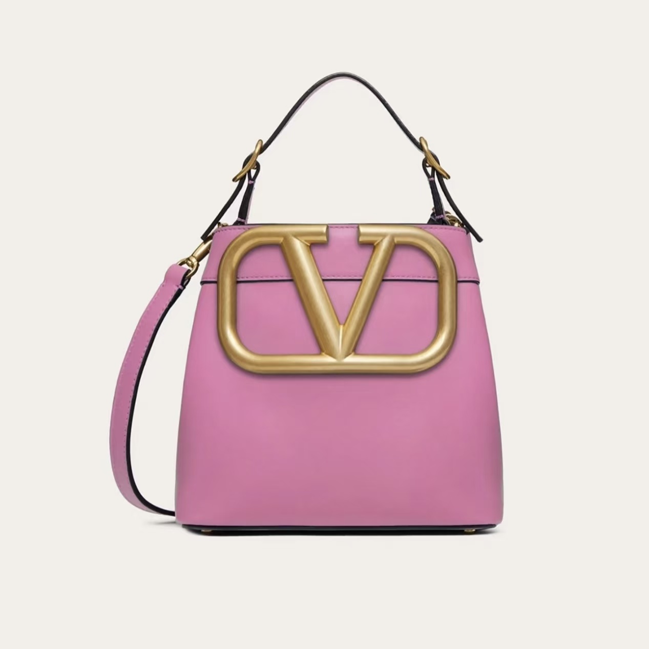 Valentino Garavani Mini VLogo Bucket Bag #nigo333469