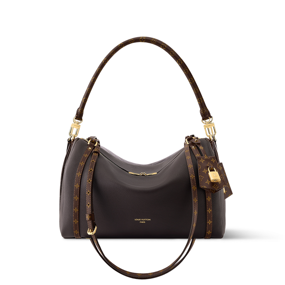 NIGO Louis Vuitton Express Cow Leather Coated Canvas Trimmed Waxed Leather Armpit Bag Shoulder Bag Crossbody Handbag M26359 M26397 #nigo333466