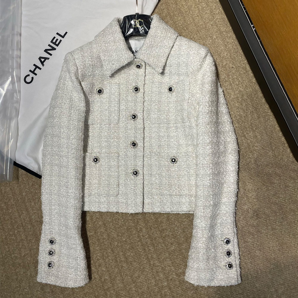 NIGO Chanel 25K Fall/Winter Tweed Long-sleeve Single breasted Jacket #nigo333463