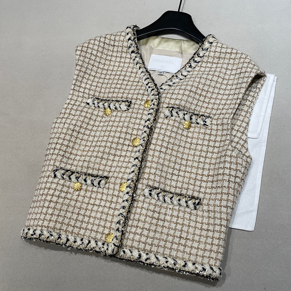 NIGO Chanel 25K Women's  Fall/Winter V-neck Single-breasted Vest #nigo333510