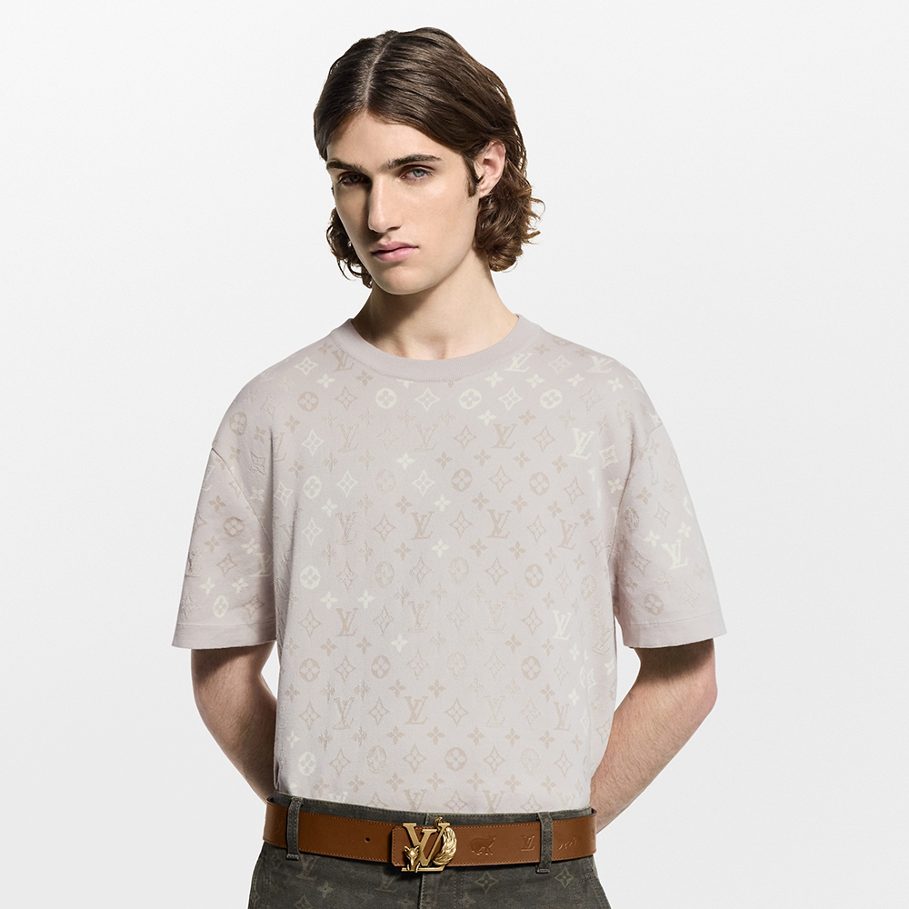 NIGO Louis Vuitton Monogram Short-Sleeved Crewneck #nigo333584
