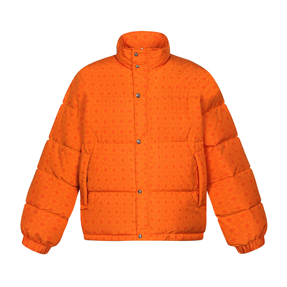 NIGO Chrome Hearts Dark Pattern Jacquard Down Jacket #nigo333641