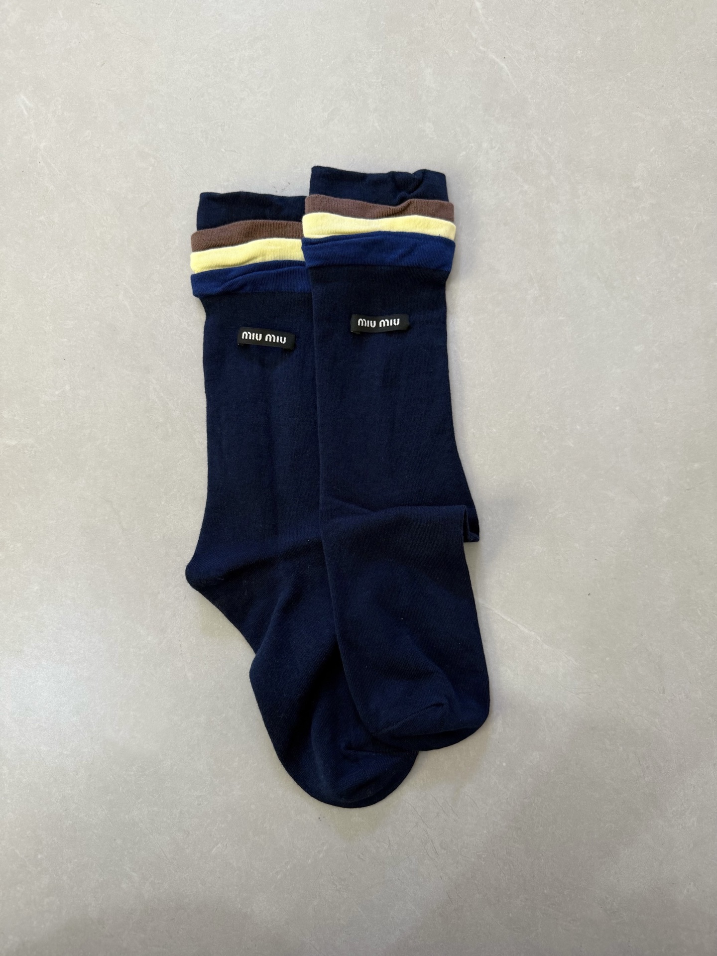 NIGO MiuMiu Contrast Color Cotton Socks #nigo330894