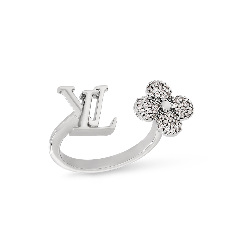 NIGO Louis Vuitton Louisette Signature Strass Ring #nigo333734