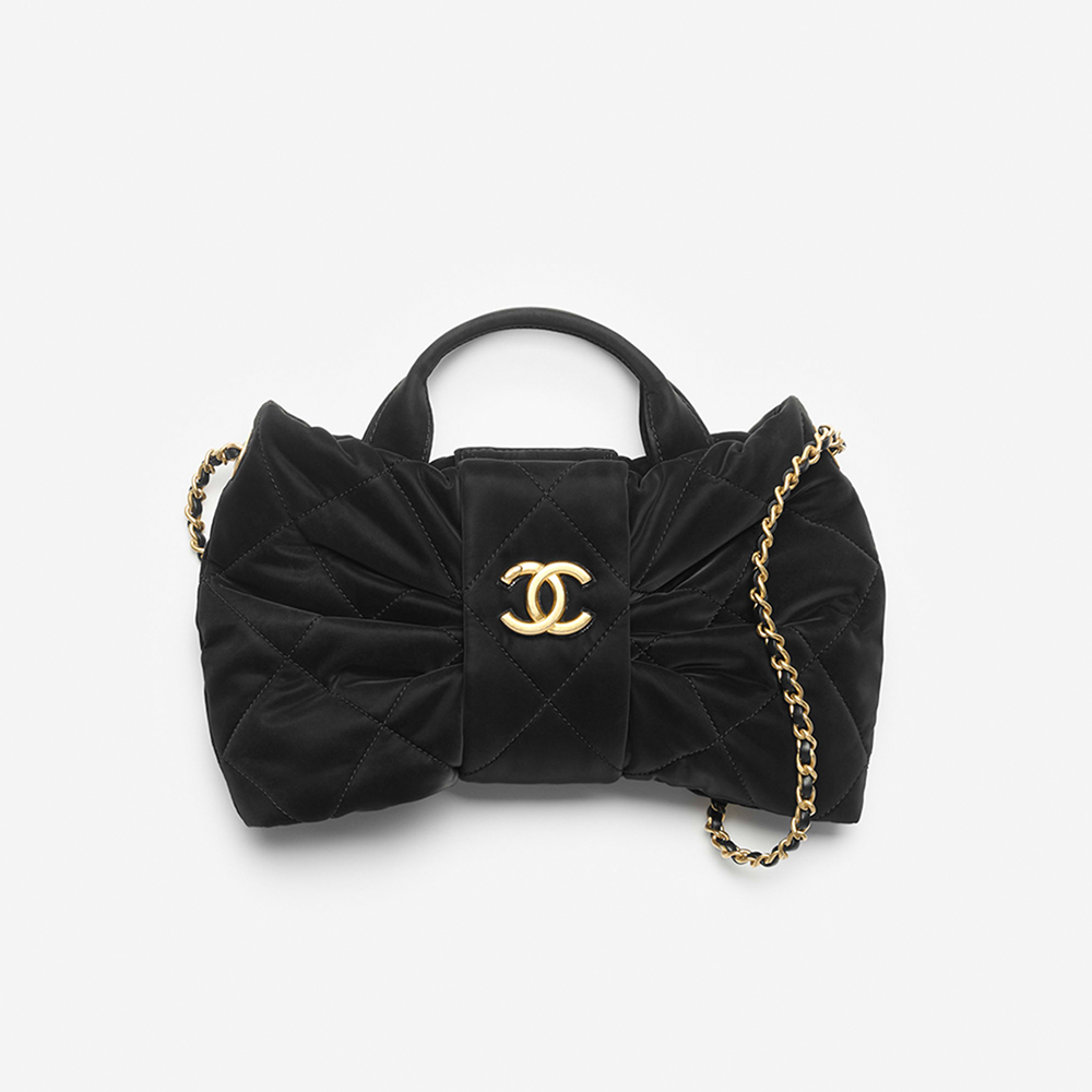 NIGO Chanel Minitasche in Schleifenform Nylon Mit Samteffekt #nigo333804