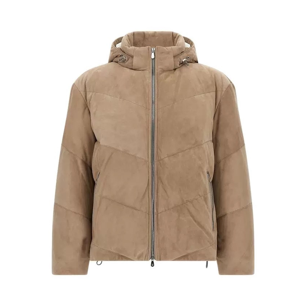NIGO Brunello Cucinelli Quilted suede down jacket #nigo335924