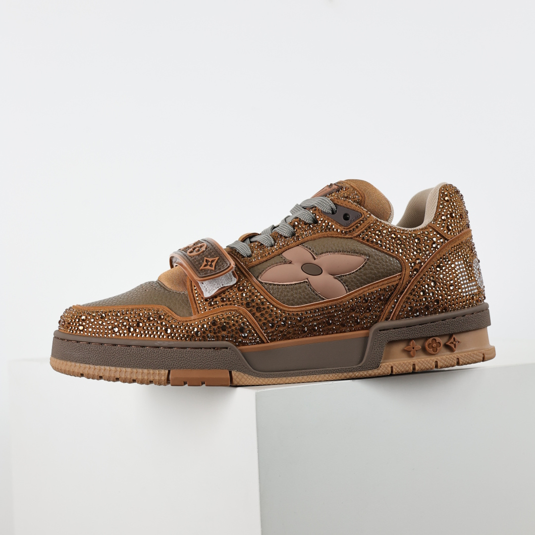 NIGO Louis Vuitton Rhinestone Color Series Tariner Sneakers #nigo333744