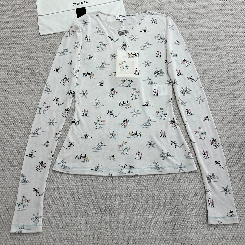 NIGO Chanel 25N Ski Crew Neck Bottoming Shirt #nigo333932