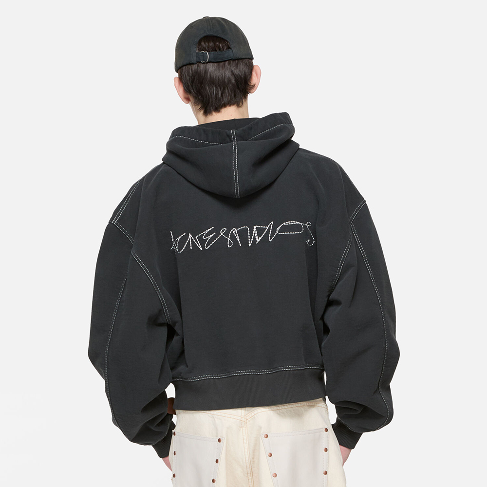 NIGO Acne Studios Hooded Zip-up Sweater Faded #nigo333882