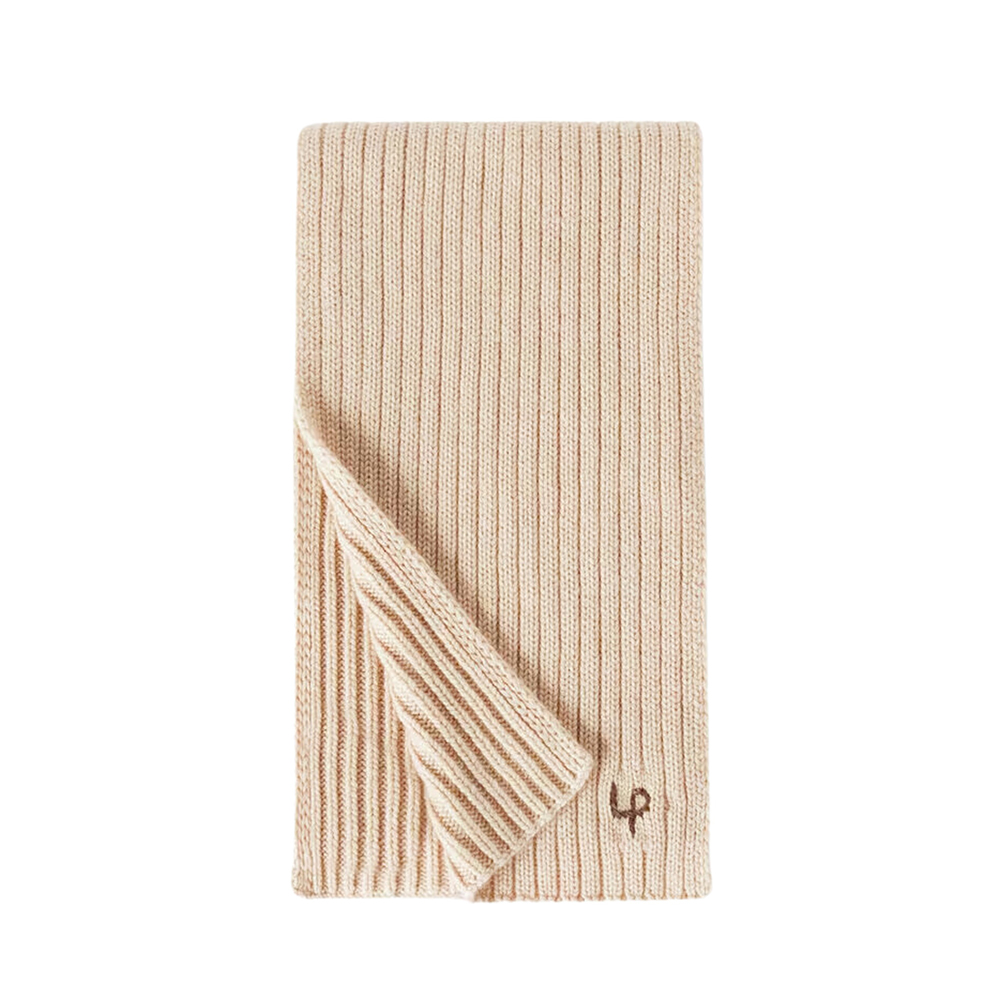 NIGO Loro Piana Light Beige Cashmere Scarf #nigo334049