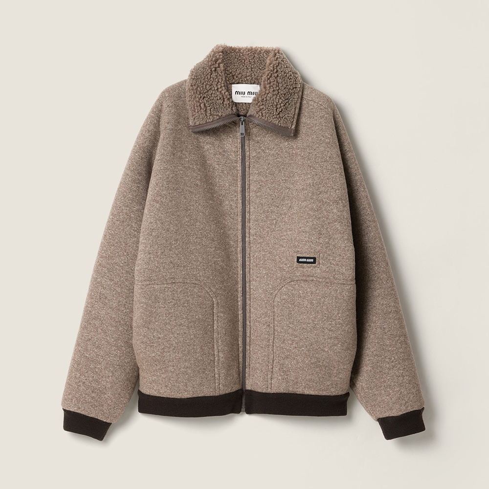 NIGO MiuMiu Cord Cotton Fleece Zipper Blouson Jacket #nigo334098