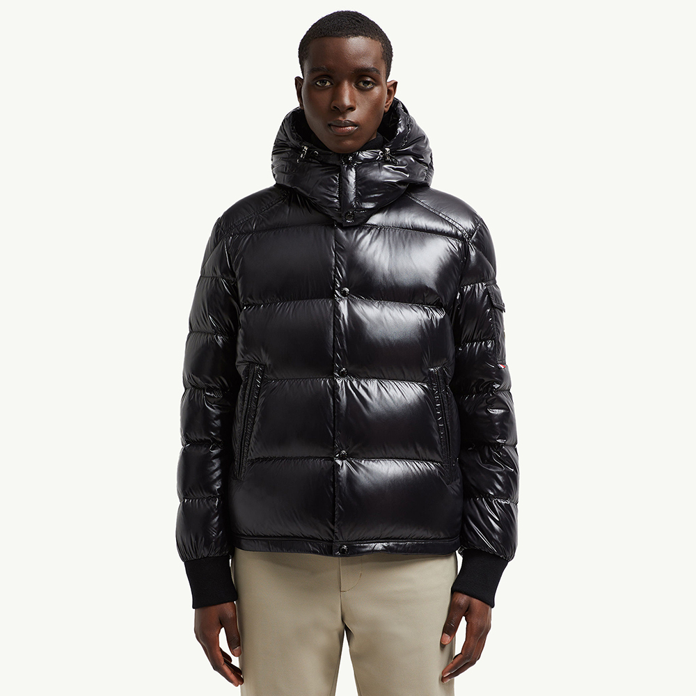 NIGO Moncler Black Maljasset Hooded Short Down Jacket #nigo334164