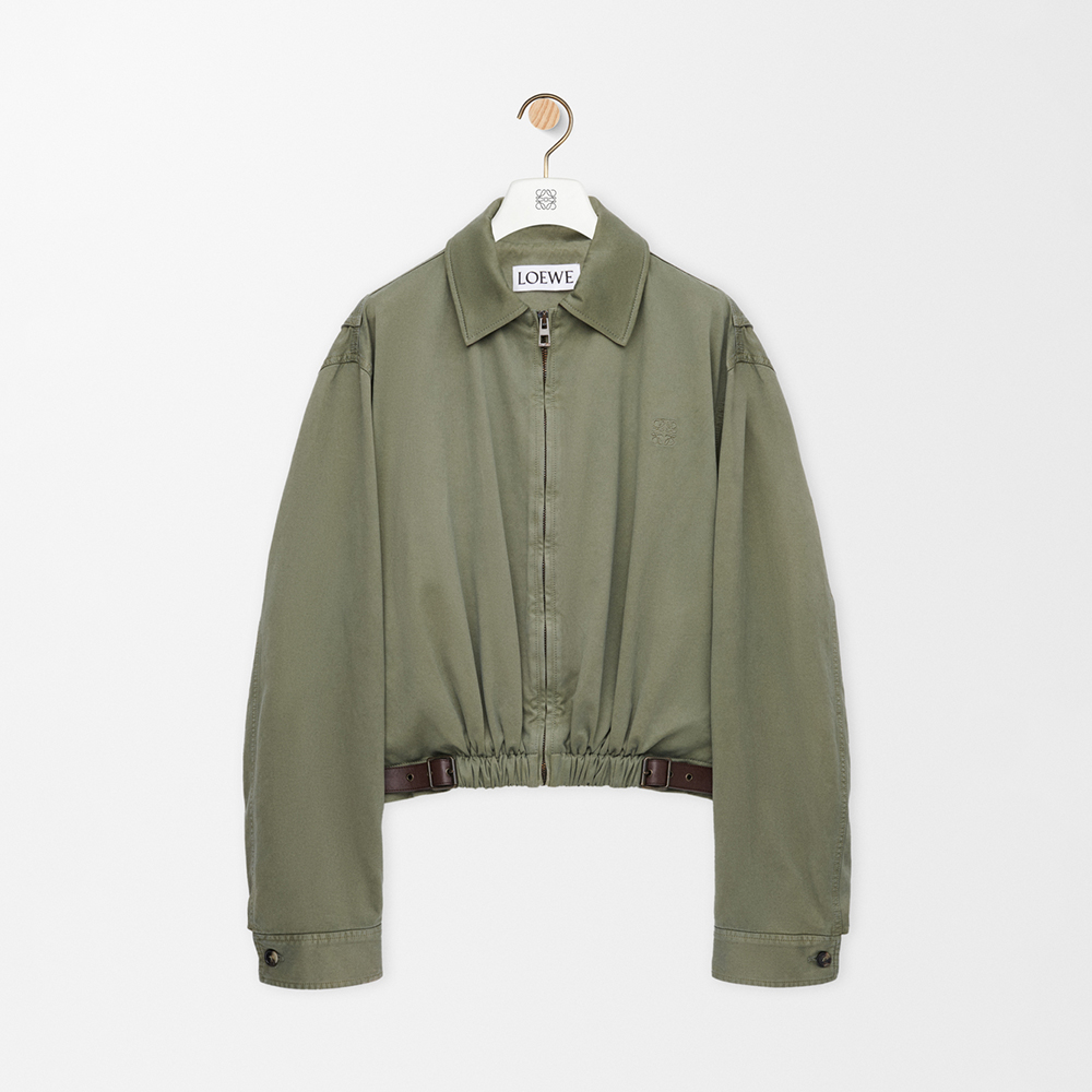 NIGO LOEWE Belted jacket Pants cotton Green #nigo334233
