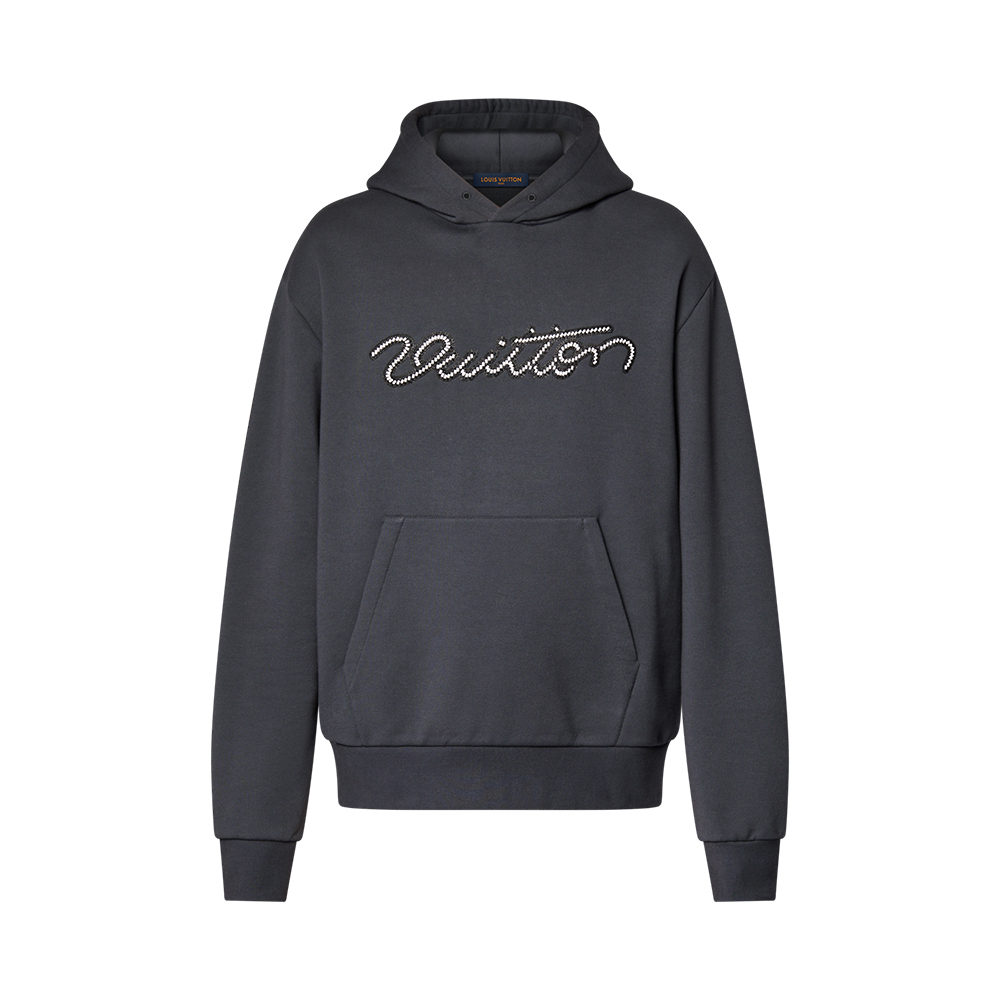 NIGO Louis Vuitton Embellished Signature Hoodi #nigo334190