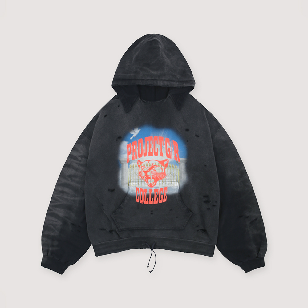 NIGO Grailz Mixed Printed Vintage Sweatshirt Vintage Black #nigo334251