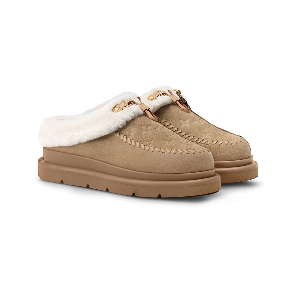 NIGO Louis Vuitton Cortina Closed Mule Shoes #nigo334366