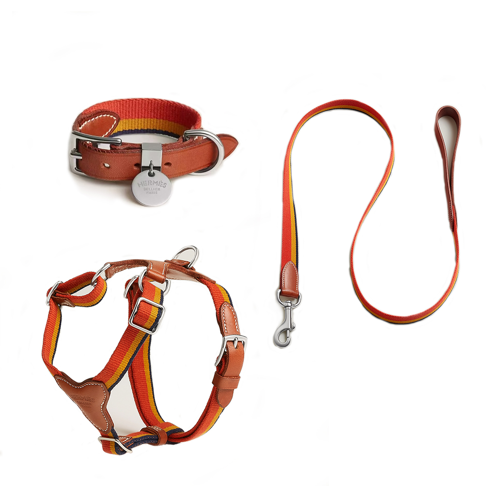 NIGO Hermes Rocabar Dog Harness Slim Dog Leash #nigo334398